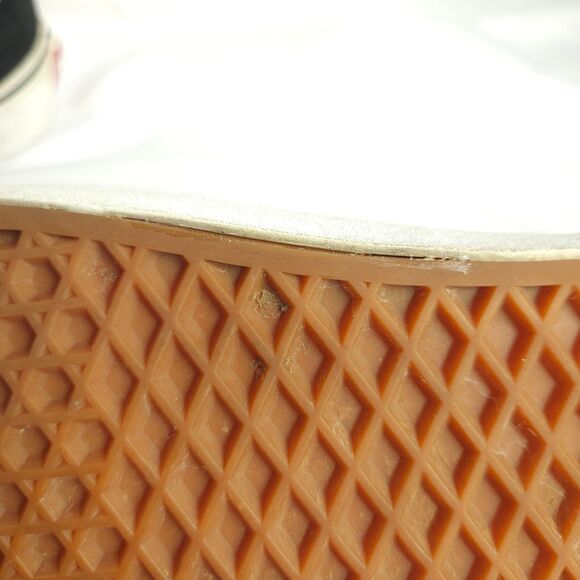 Vans Off The Wall Unisex Mens 7 Womens 8.5 Black Heart Graphic Skateboard Shoes - Picture 10 of 11